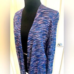 NWOT Nic + Zoe Waterfall Front Cardigan